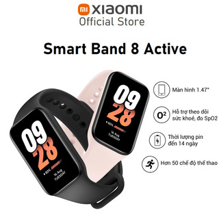 Vòng đeo tay thông minh Xiaomi Smart Band 8 ACTIVE Quốc tế Tiếng Việt - Bảo hành 12 tháng chính hãng