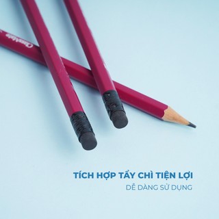 Hộp 12 Bút Chì Gỗ Classmate Nét Bút Mịn Chì Mềm, Dùng Cho Bé Tập Viết 2B/4B/6B CL-PC412/PC414/PC416