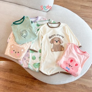 Túi ngủ cotton cho bé họa tiết dễ thương