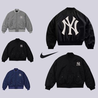 Áo khoác bomber New York MLB 3 lớp Jacket Nam Nữ, Áo Bomber NY Cao Cấp Bico Studio