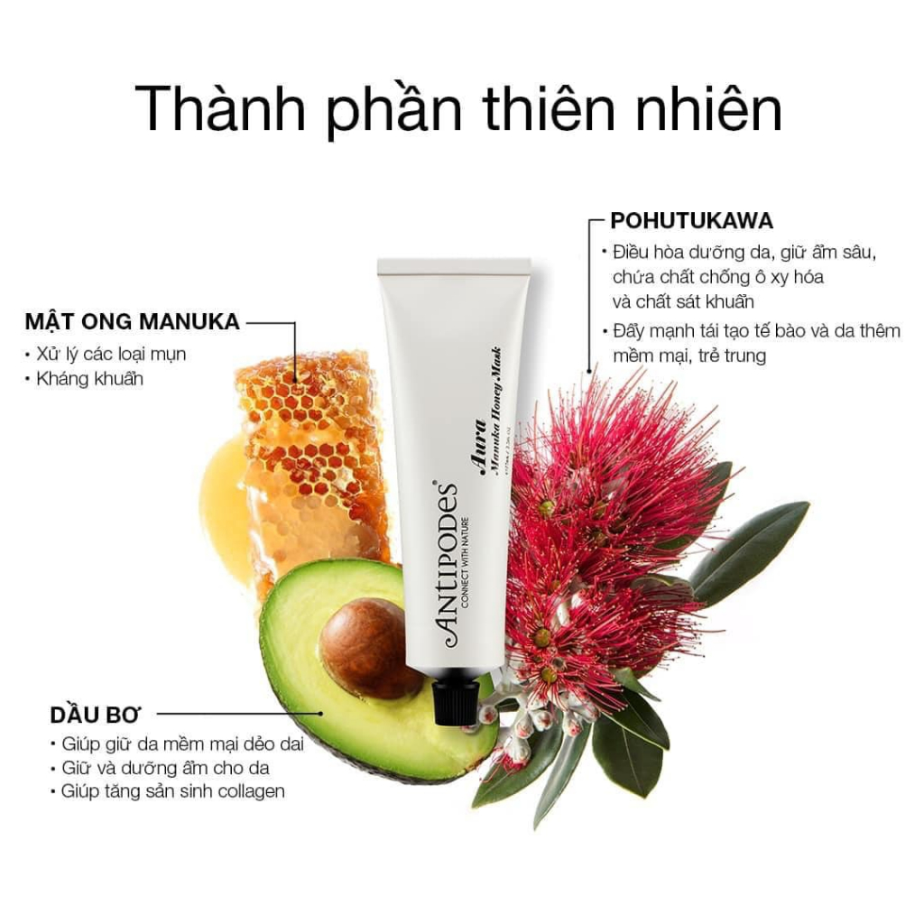Mặ nạ mật ong Antipodes 15ml