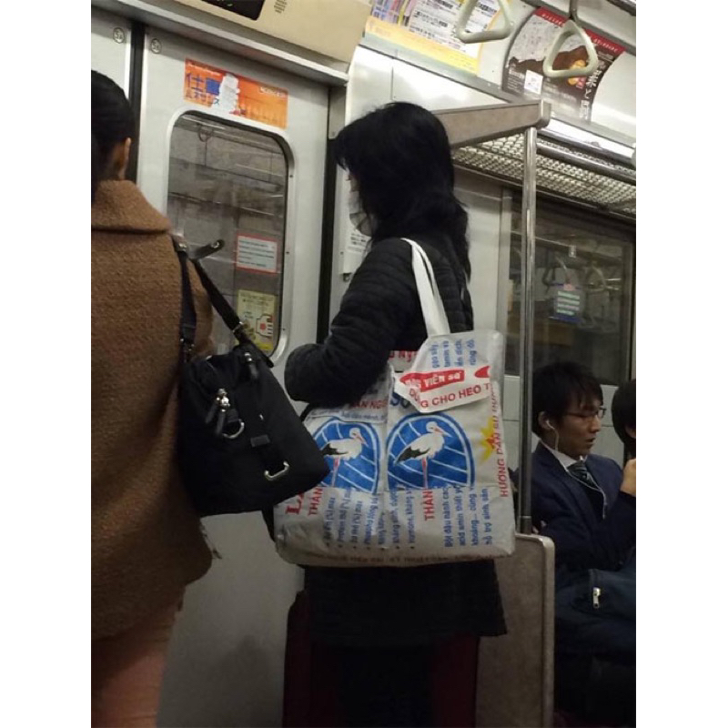 Túi xách bao bì cám cò