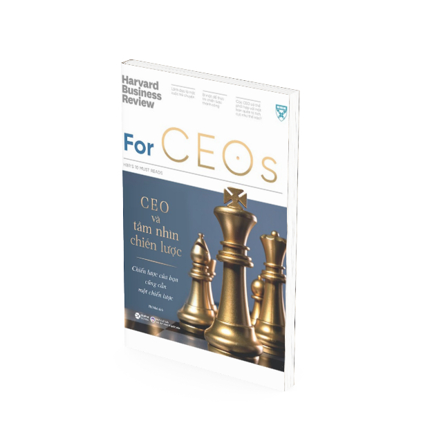Sách Harvard Business Review: For CEOs - CEO và tầm nhìn chiến lược  Alpha Books