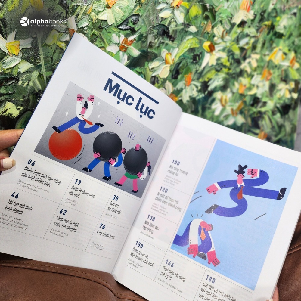 Sách Harvard Business Review: For CEOs - CEO và tầm nhìn chiến lược  Alpha Books