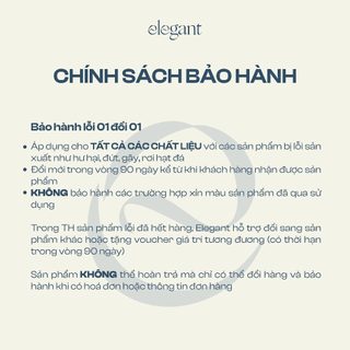 Khuyên rốn đá BELLY BASIC ROUND Elegant (Giá 1 chiếc)