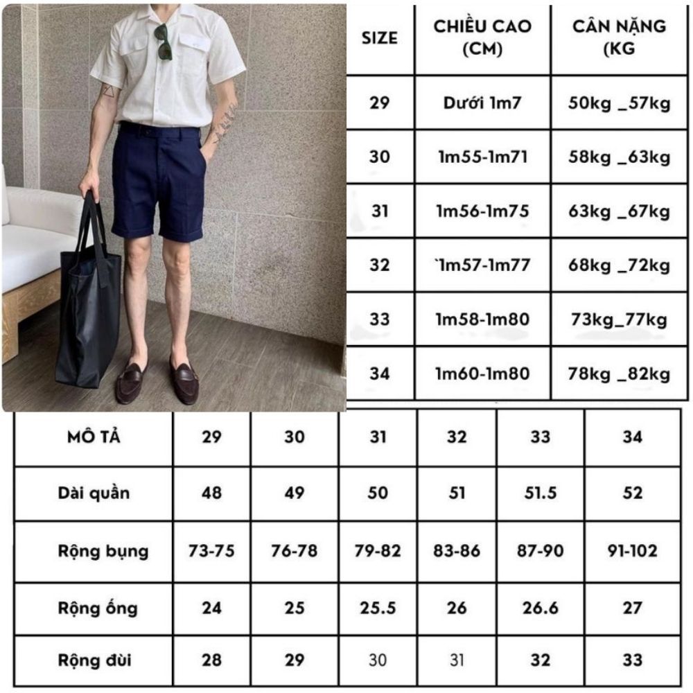 Quần short tây nam GOZIN kiểu dáng trẻ trung năng động, thoáng mát co dãn nhẹ -JA04