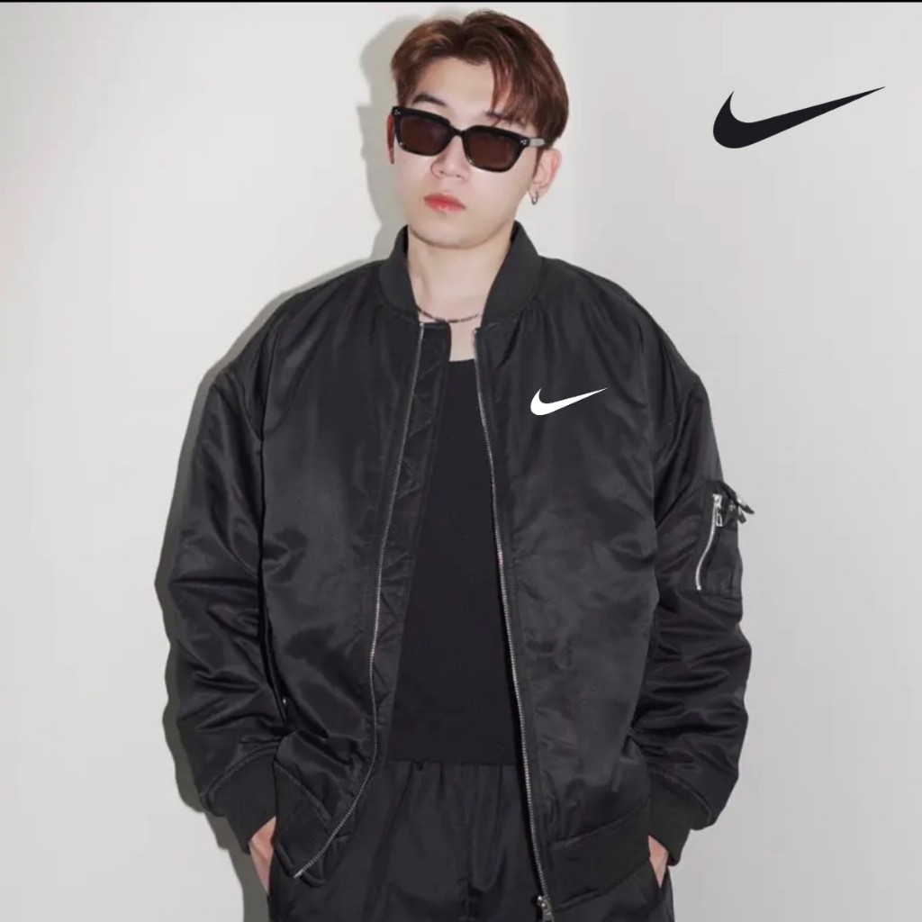 Áo khoác bomber Nike Air 3 lớp Jacket Nam Nữ, Áo Bomber Nike Air Cao Cấp Latizia.vn