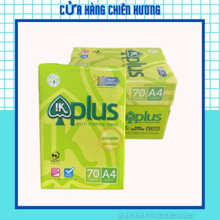 500 tờ giấy a4 ik plus 70gsm
