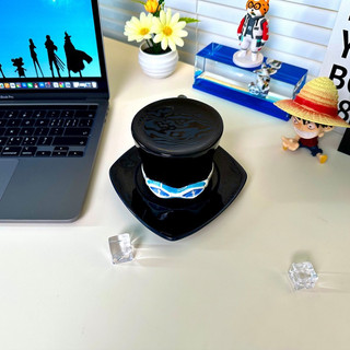 [sẵn hàng kèm hộp] Cốc uống nước sứ hình mũ OnePiece