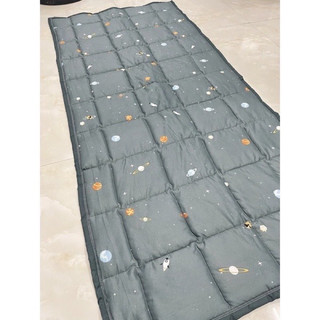 Nệm ngủ văn phòng gấp gọn 1 người nằm êm và mát size 90x200cm