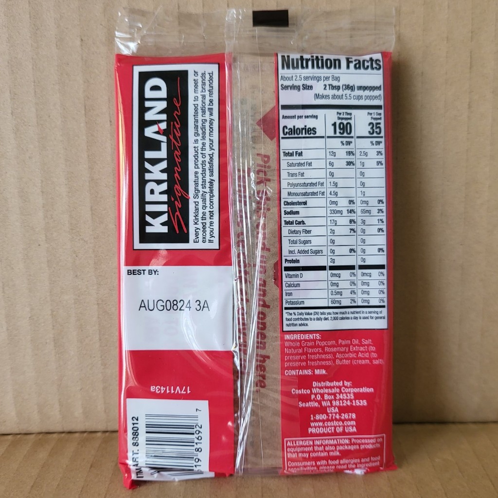 BẮP NỔ BƠ   Microwave Popcorn Movie Theater Butter