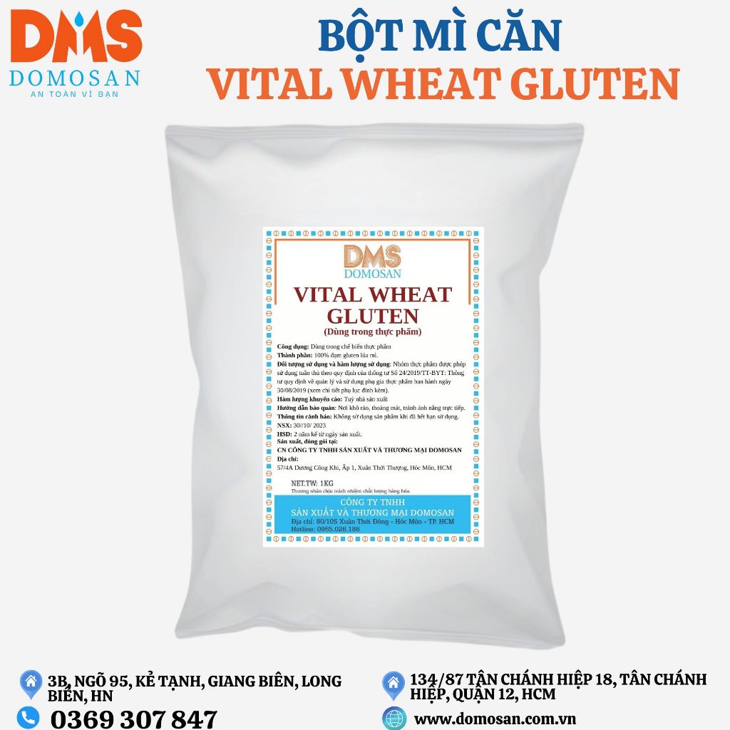 1kg Bột mì căn Wheat gluten