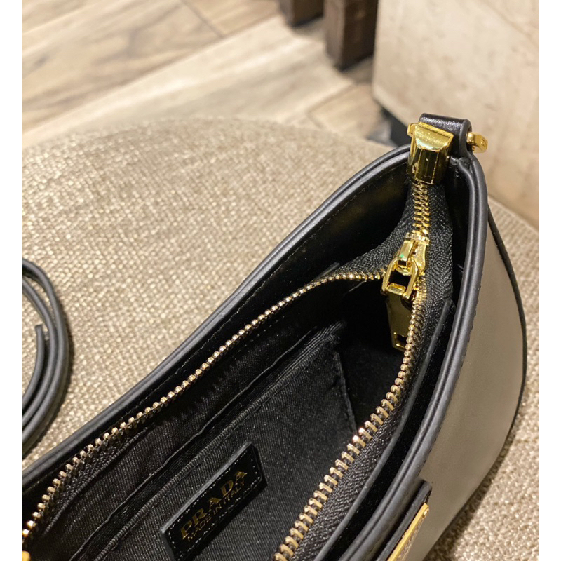 Túi kẹp nách prd kèm dây da CLEO SPSL , hàng đẹp da mịn chuẩn auth1:1