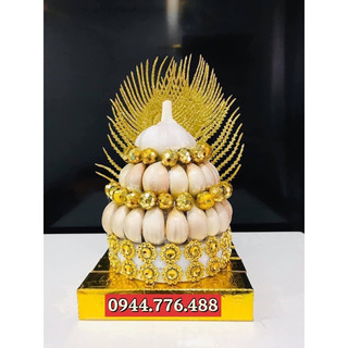 Tháp tỏi thờ thần tài giàu sang phú quý