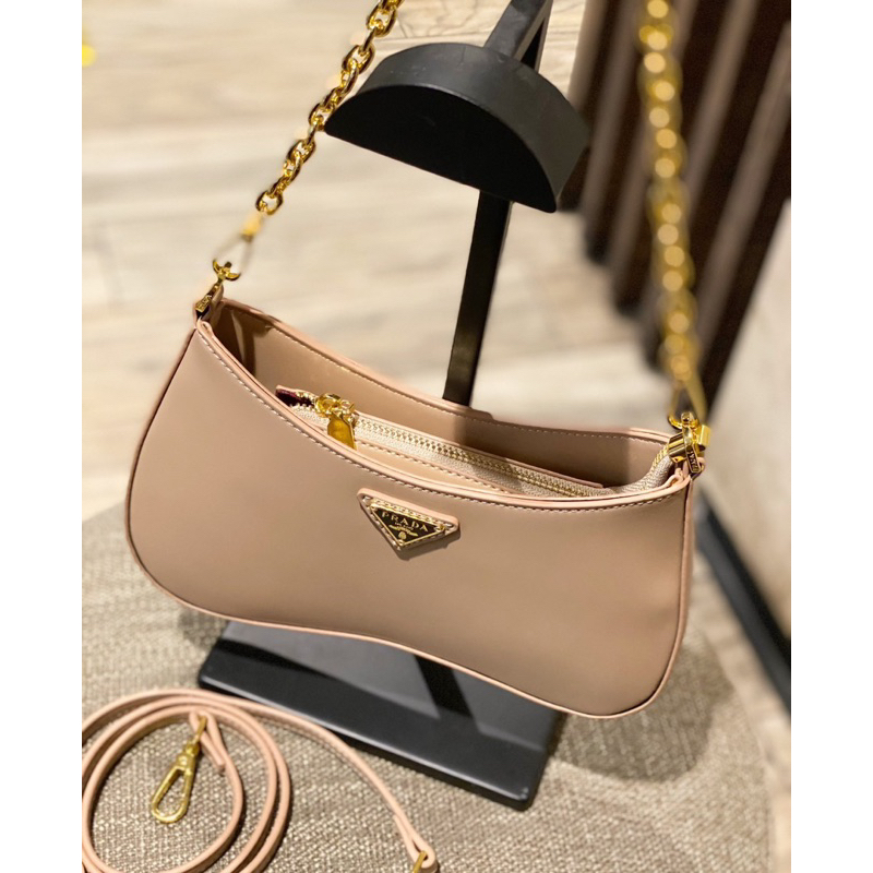 Túi kẹp nách prd kèm dây da CLEO SPSL , hàng đẹp da mịn chuẩn auth1:1