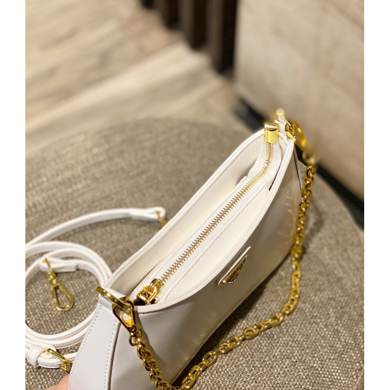 Túi kẹp nách prd kèm dây da CLEO SPSL , hàng đẹp da mịn chuẩn auth1:1