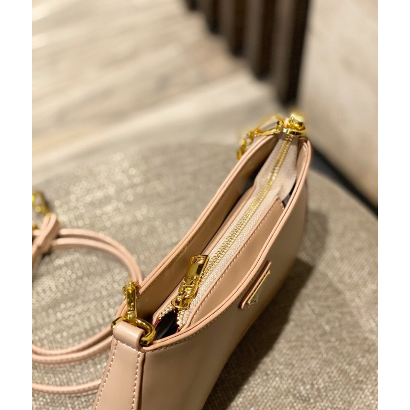 Túi kẹp nách prd kèm dây da CLEO SPSL , hàng đẹp da mịn chuẩn auth1:1