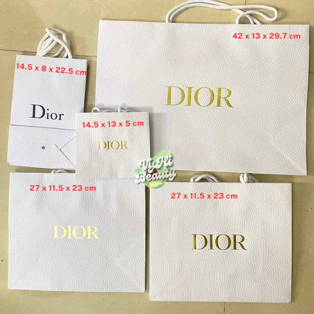 Túi giấy Dior - 4 size