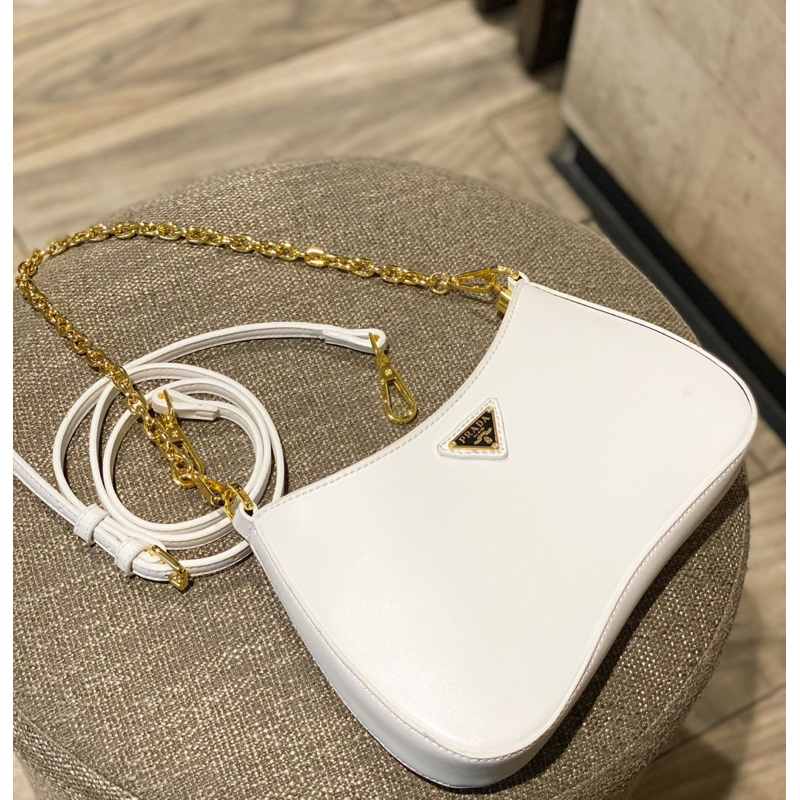 Túi kẹp nách prd kèm dây da CLEO SPSL , hàng đẹp da mịn chuẩn auth1:1