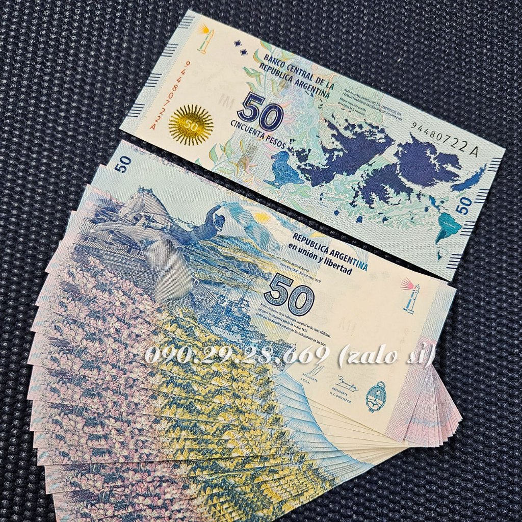 Tờ mã đáo thành công của Argentina, phát hành năm 2015