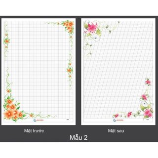 Giấy hoa luyện chữ đẹp Ánh Dương