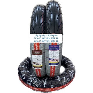 Lốp xe số không dùng ruột 70/90-17 & 80/90-17