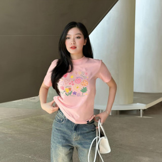 Áo Thun Baby Tee PINKSTORE29 In Hình Icon Trái Tim Spartacks A5932