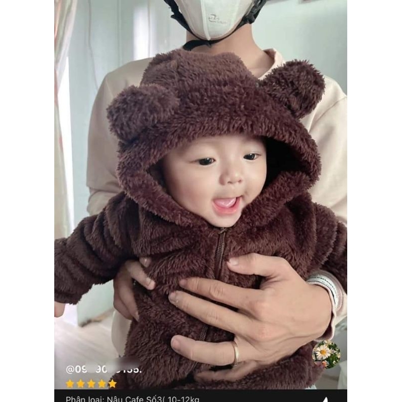 Combo 2áo khoác lông màu sáng - tối