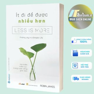 Sách - ít đi để được nhiều hơn - less is more