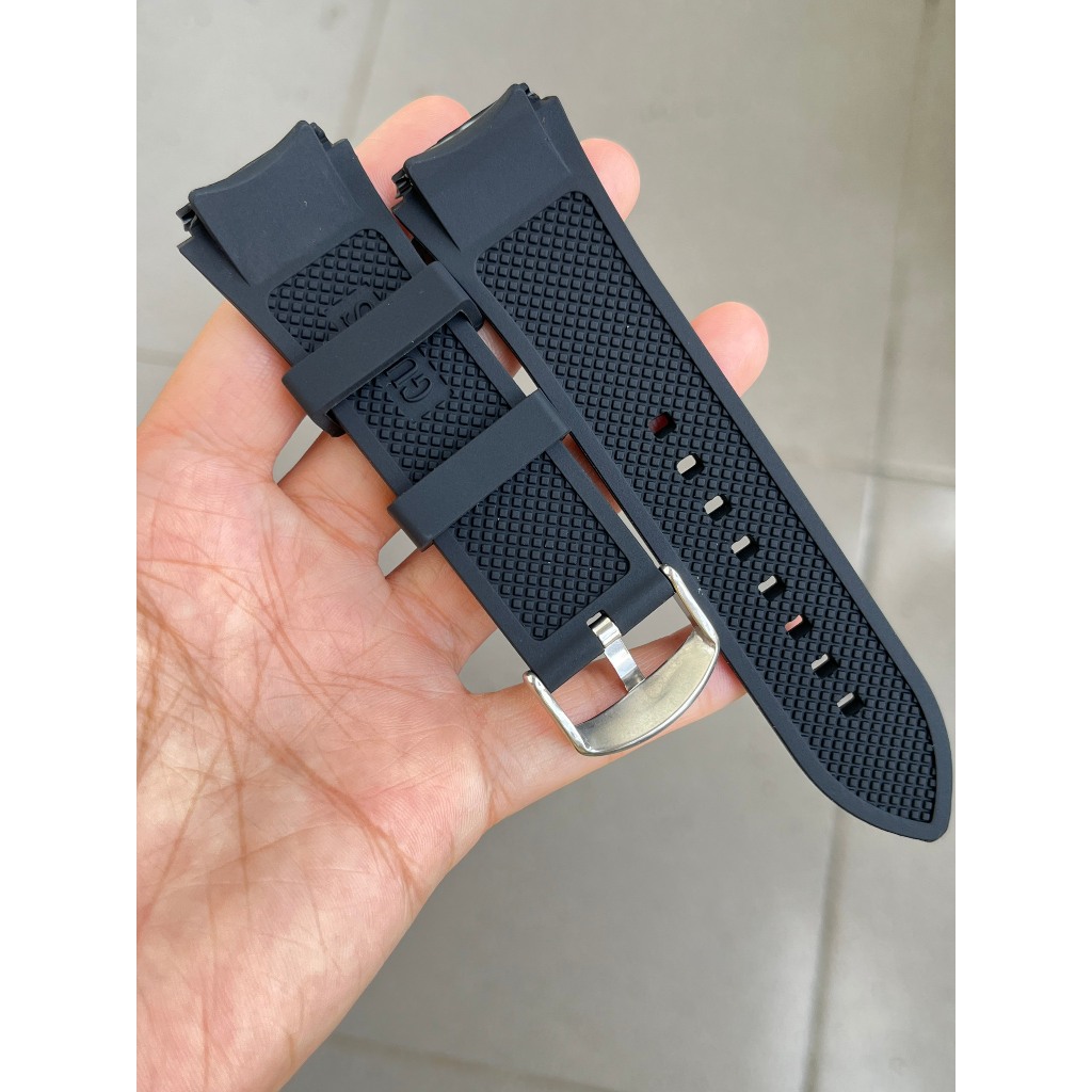 Dây silicone kèm khóa cho đồng hồ guess 22x27x22mm