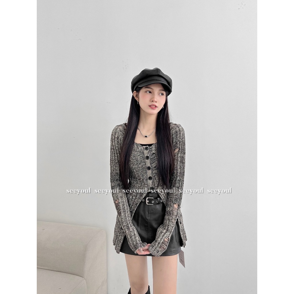 Set len xám kiểu muối tiêu-4539