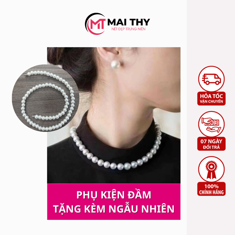 Phụ Kiện Đầm MAI THY, Mẫu Dây Chuyền Tặng Kèm Ngẫu Nhiên Nhiều Mẫu Sang Trọng