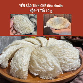 Yến Sào Tổ nguyên chất nhiều sợi Khánh Hòa {1 tổ 10gr} tặng táo đỏ, đường phèn, hạt chia