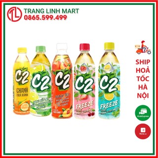 Trà Chanh C2 đủ vị chai 455ml