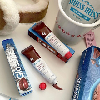 [Restock] Son dưỡng Glossier balm Cookie Butter & Hot Cocoa