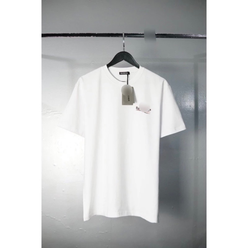 Áo Thun Balen Wave Basic Form Unisex Nam Nữ - thun 100% cotton hàng full bọc tag
