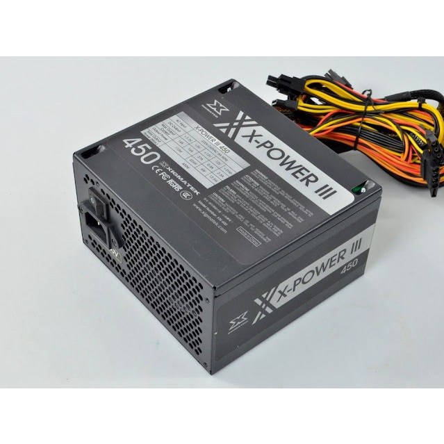 Nguồn máy tính Xigmatek X-POWER III 450 - 400W EN45969 qua sử dụng
