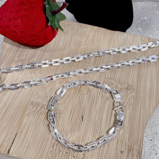 Lắc xích bạc cho bé trai