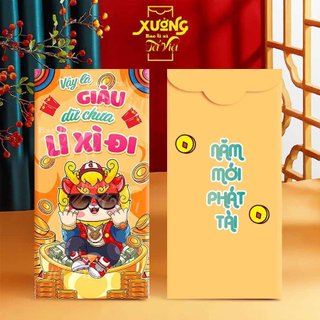 Bao lì xì tết 2024, bao lì xì hot trend 2024 tết giáp thìn