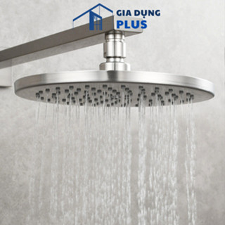 (ẢNH THẬT) Bát sen tắm đứng INOX 304 mặt tròn 20cm, vòi hoa sen thay thế bát sen cây trắng mờ, xoay linh hoạt 360 độ