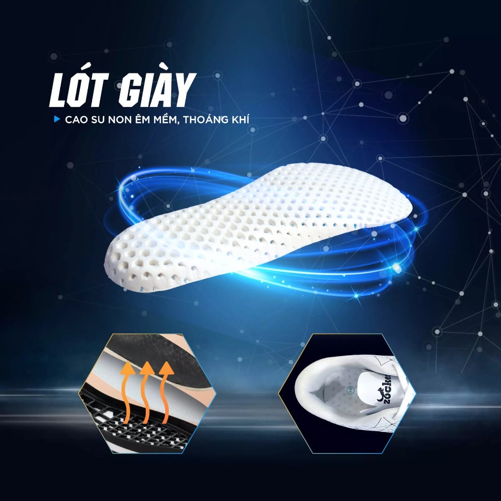 Giày đá bóng sân cỏ nhân tạo Zocker Inspire - Inspire Pro chính hãng bền đẹp sản 5 -7-11