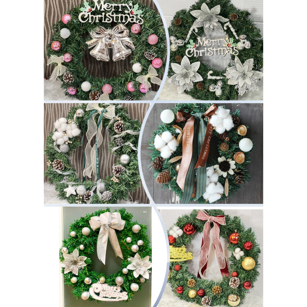 TỔNG HỢP VÒNG GIÁNG SINH TRANG TRÍ-DECOR NOEL SIÊU ĐẸP KN01