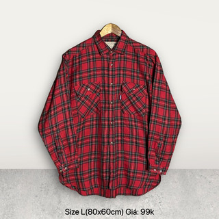 [Inbox chọn mẫu] Sơ mi Flannel size L