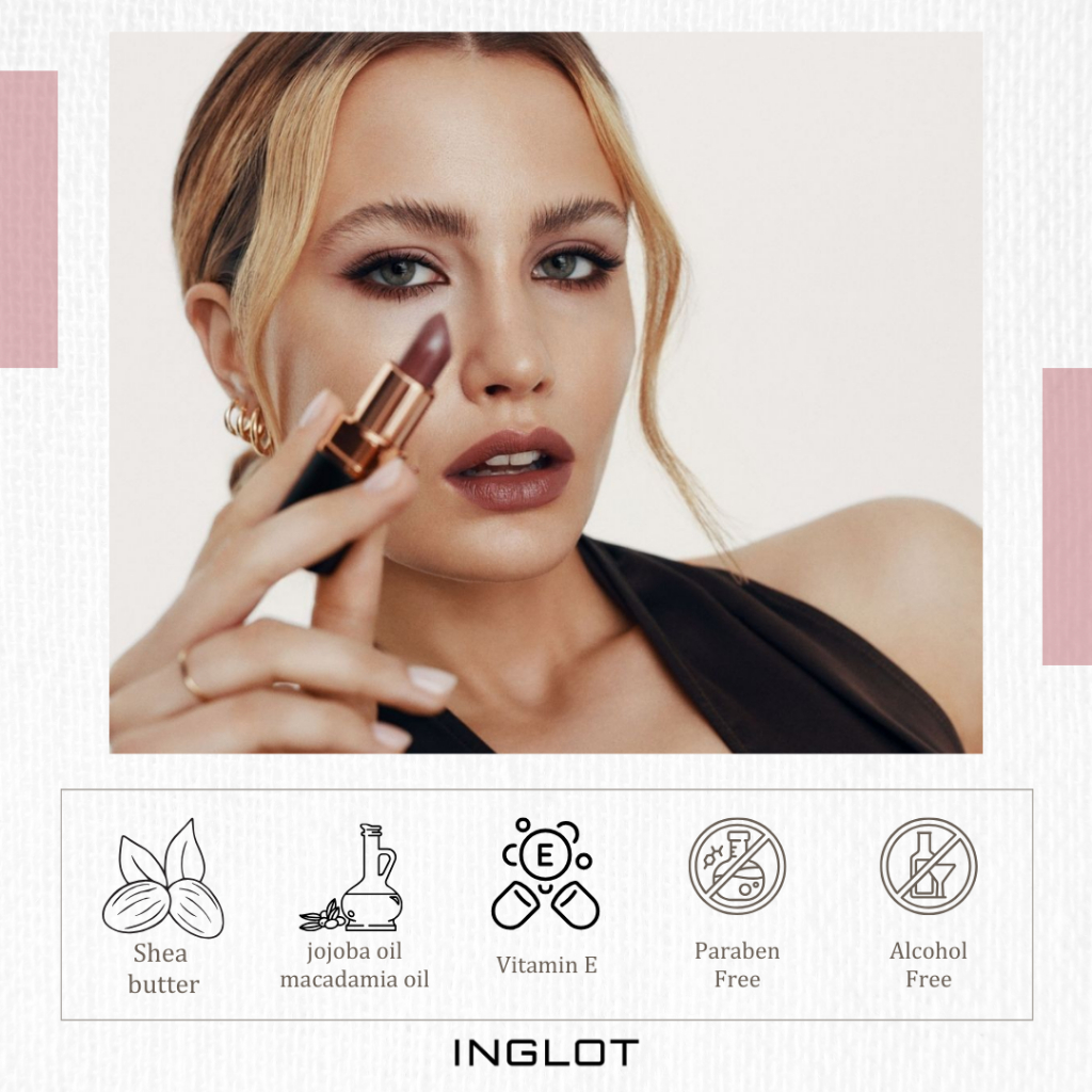 Son môi có dưỡng Kiss Catcher Vegan căng bóng, bền màu lâu trôi 4.5g INGLOT