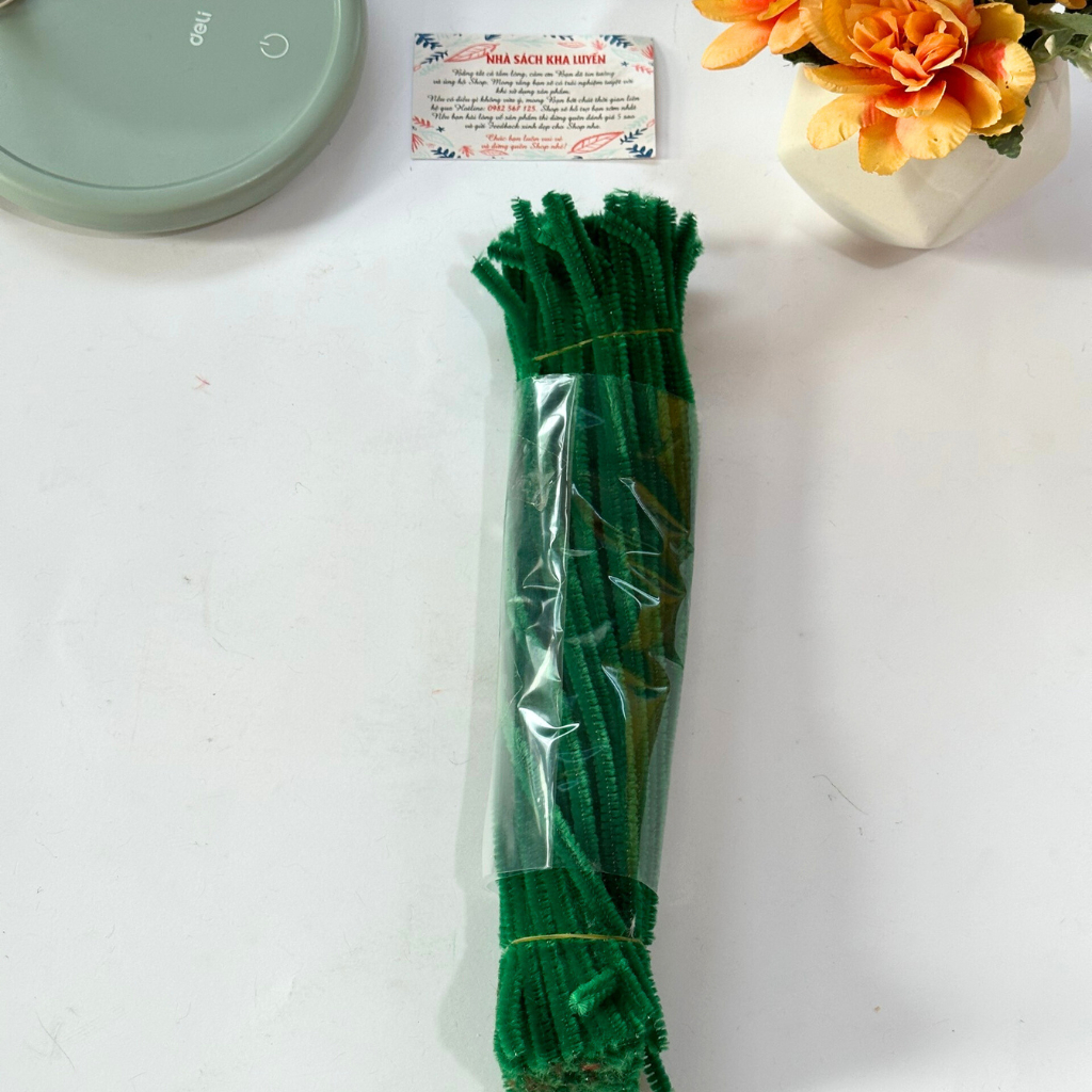 Set 70/100 dây kẽm nhung màu loại 1 làm handmade hàng có sẵn