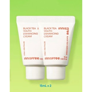 (Mẫu 2024) Kem dưỡng da ban đêm ngăn ngừa lão hóa từ trà đen innisfree Black Tea Cream 15Ml