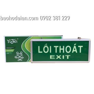 Bảng dạ quang lối thoát hiểm EXIT Lối Thoát 1 mặt YF1017
