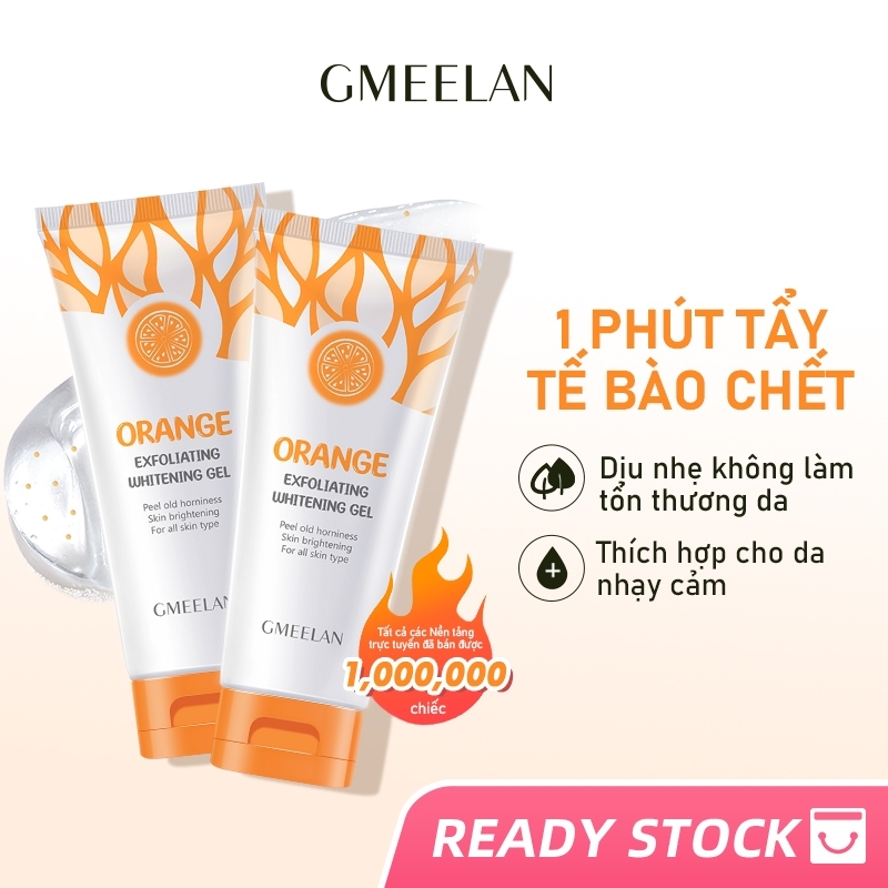 GMEELAN Gel tẩy tế bào chết da mặt 50g dịu nhẹ dưỡng trắng da làm sạch sâu lỗ chân lông