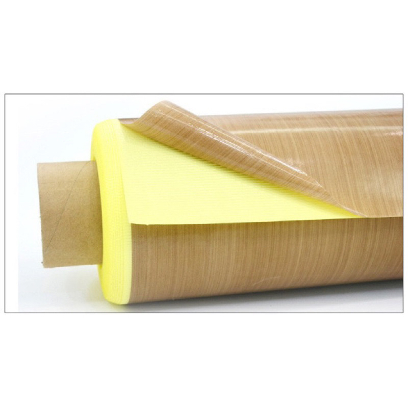 Vải teflon chống dính máy ép nhiệt 50x70cm có keo/ Miếng cách nhiệt