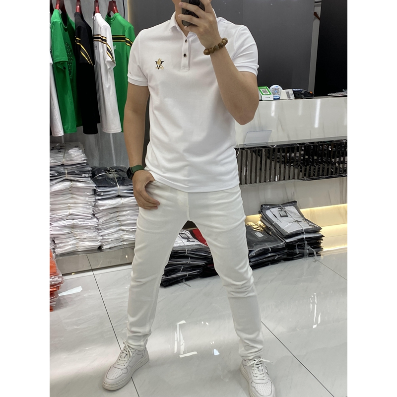 Áo Polo Nam basic ,chất cotton cá sấu dày dặn mặc thoáng mát, full size phân phối độc quyền-PHSHOP204